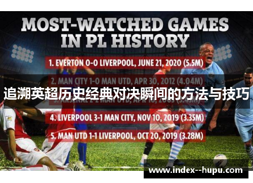 追溯英超历史经典对决瞬间的方法与技巧